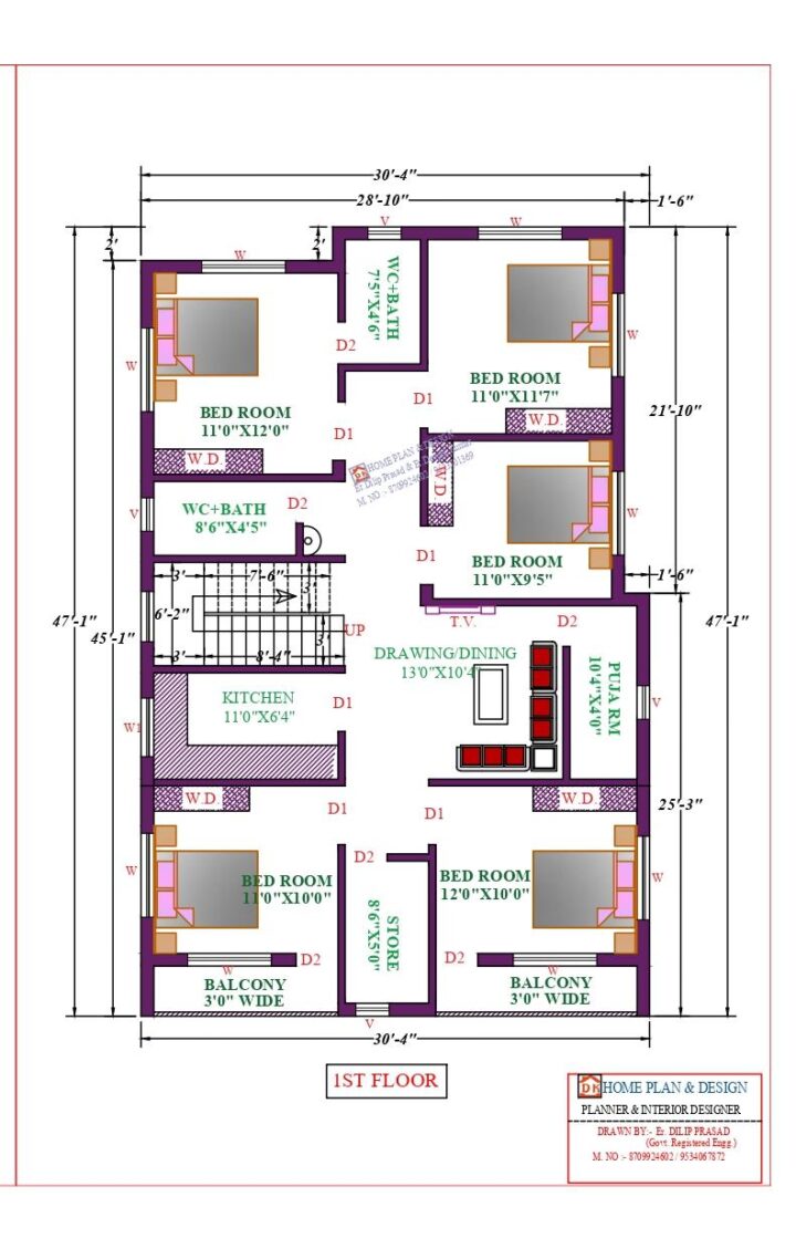 31X48 Affordable House Design - Image 2