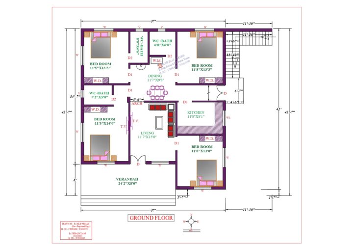 49X43 Affordable House Design