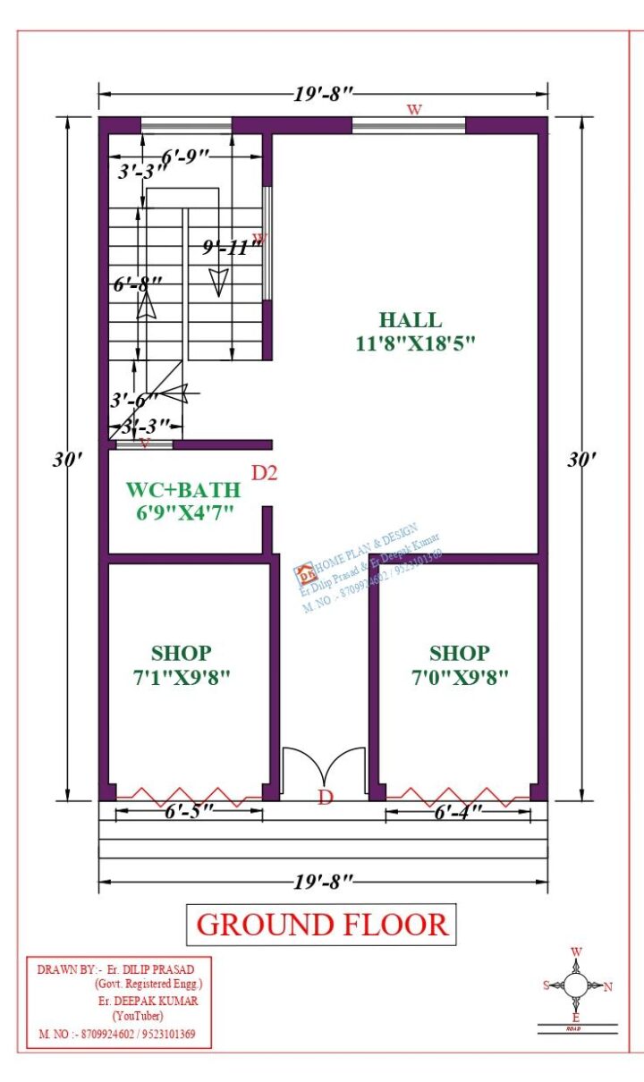 20X33 Affordable House Design