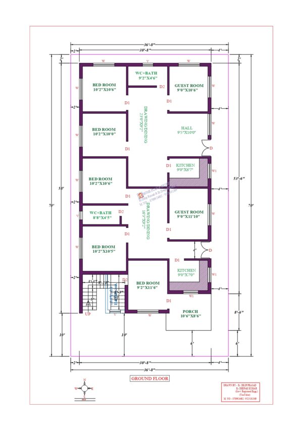 31X58 Affordable House Design