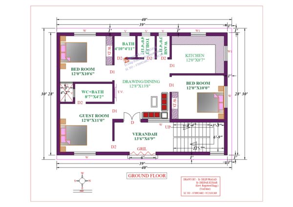 39X28 Affordable House Design