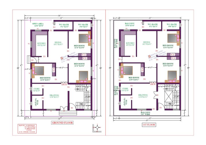 32X50 Affordable House Design