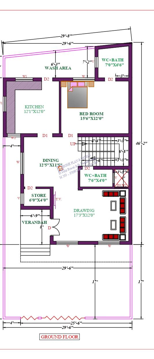 30X51 Affordable House Design