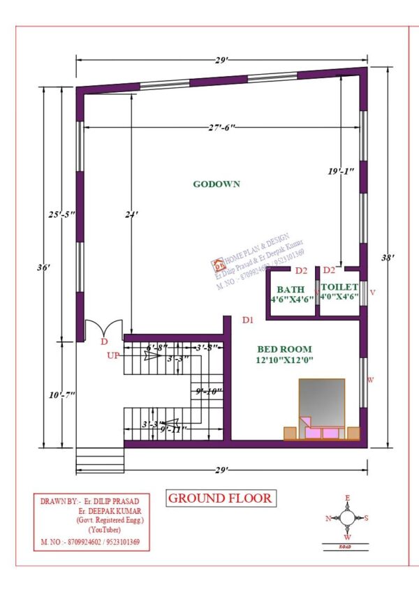 29X38 Affordable House Design