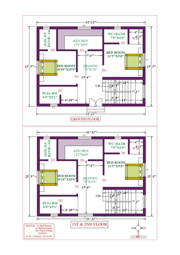 32X24 Affordable House Design