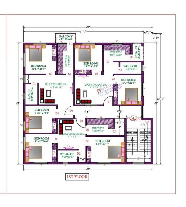 45X45 Affordable House Design