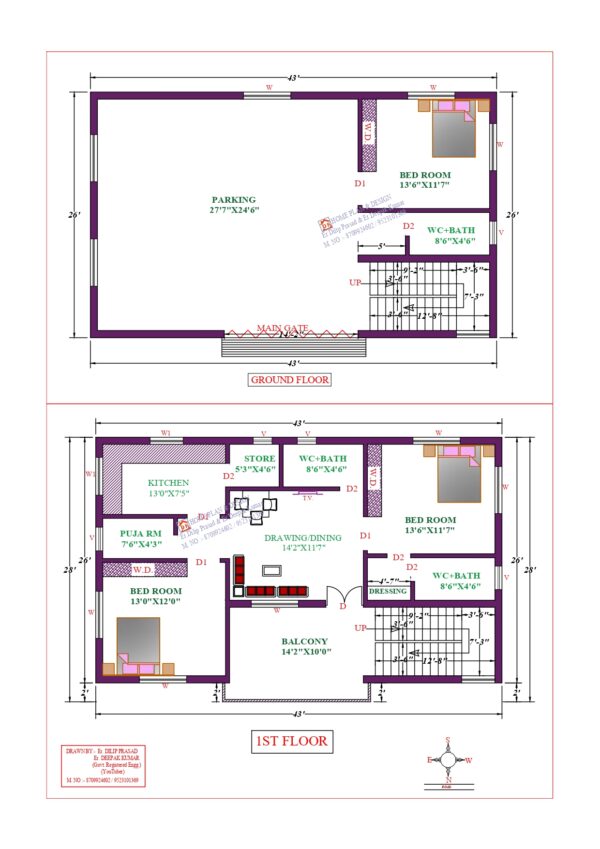 43X28 Affordable House Design