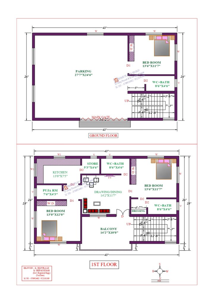 43X28 Affordable House Design