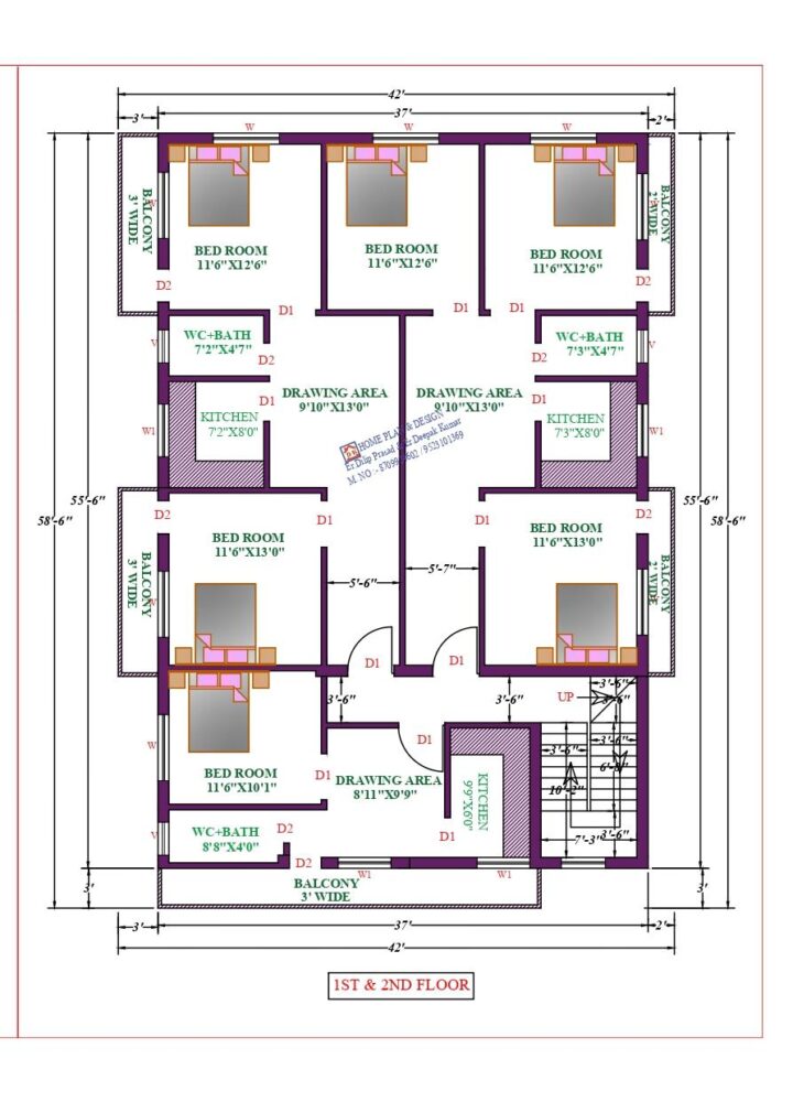 37X59 Affordable House Design - Image 2