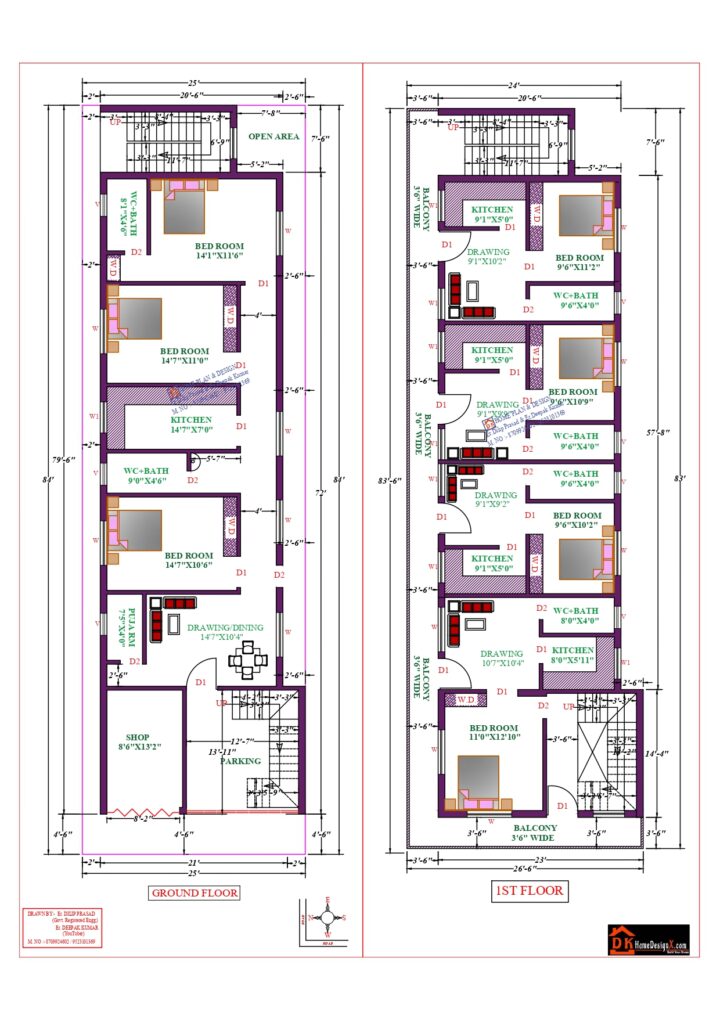 24X84 Affordable House Design