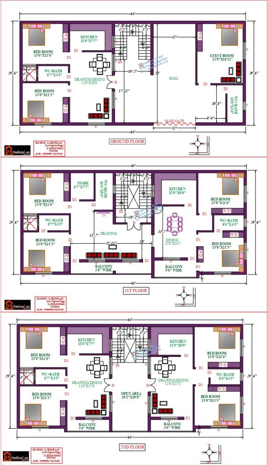 64X30 Affordable House Design
