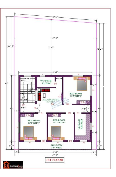 34X34 Affordable House Design