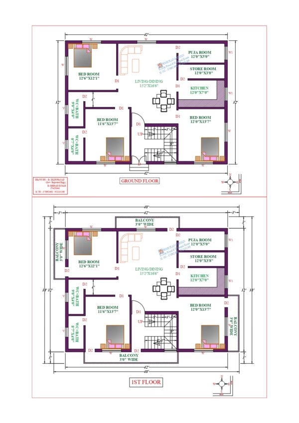 42X38 Affordable House Design