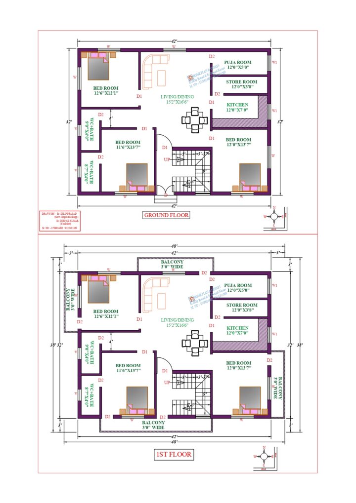 42X38 Affordable House Design