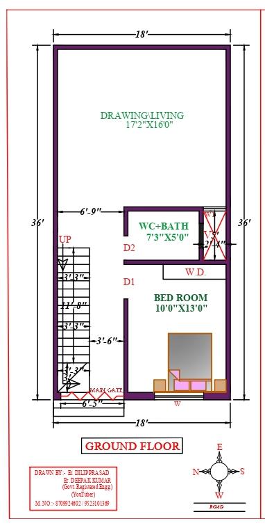 18X39 Affordable House Design