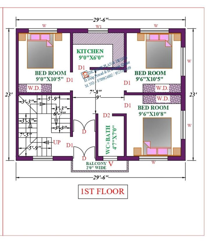 30X23 Affordable House Design - Image 2