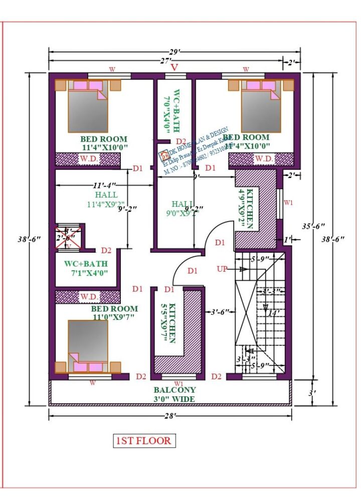29X39 Affordable House Design - Image 2