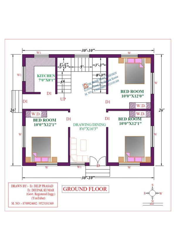 31X26 Affordable House Design