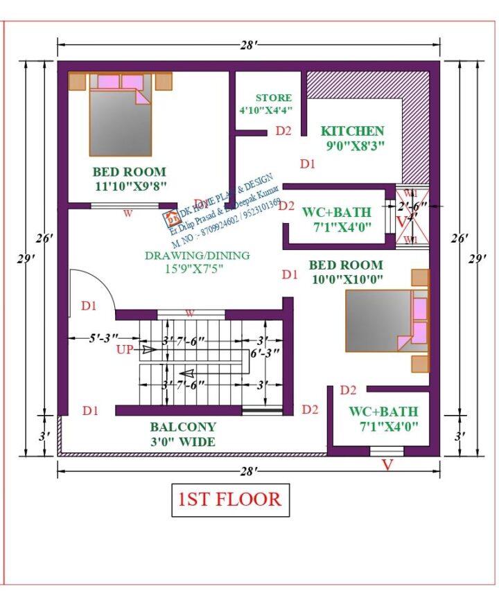 28X29 Affordable House Design - Image 2