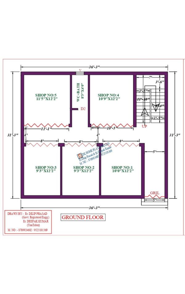 37X32 Affordable House Design