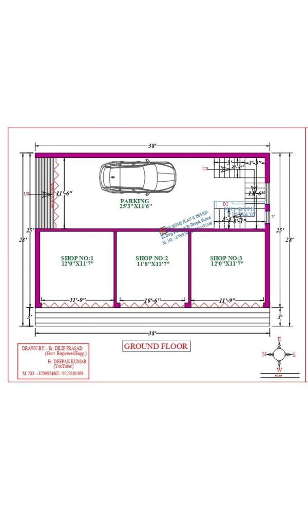 44X28 Affordable House Design
