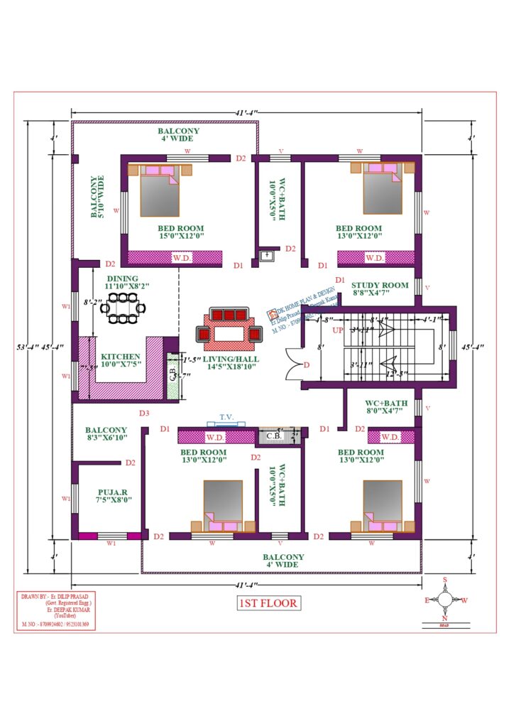 42X46 Affordable House Design - Image 2