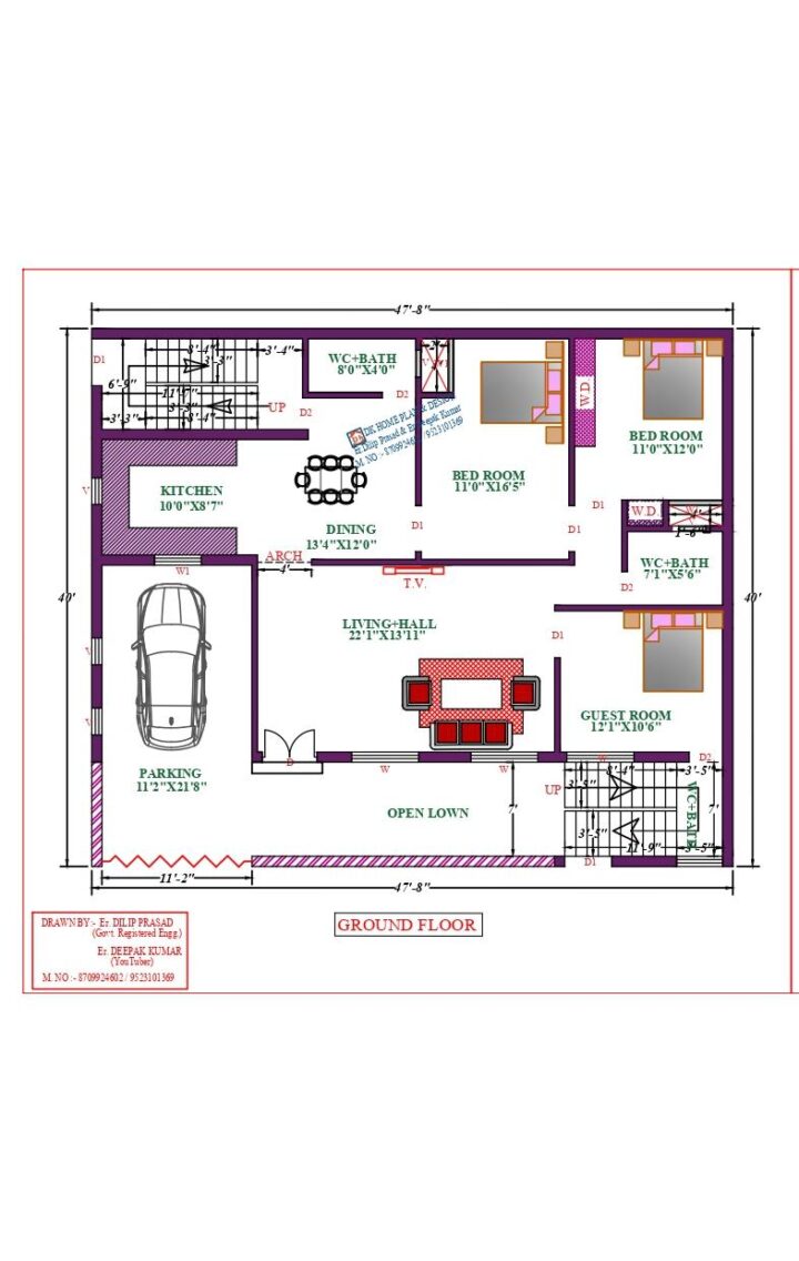 48X40 Affordable House Design